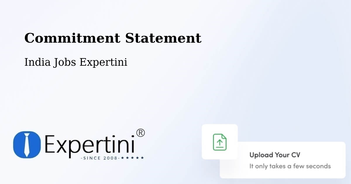 Corporate Commitment – Erode - India Jobs Expertini